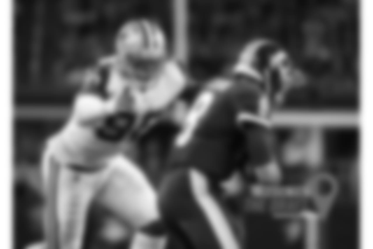 Lawrence appears likely to receive the franchise tag after a breakthrough 2017 season that included the first double-digit sack season of his career. The season saw him shake off a frustrating 2016 season in which he missed four games because of a suspension and started just three times, finishing with one sack. Lawrence had more sacks last year (14.5) than in his first three seasons combined (9.0). But the most revealing number on Lawrence is the 52 quarterback hurries he posted last year, playing him sixth in the league, according to Pro Football Focus. (Greg Trott/AP Images)