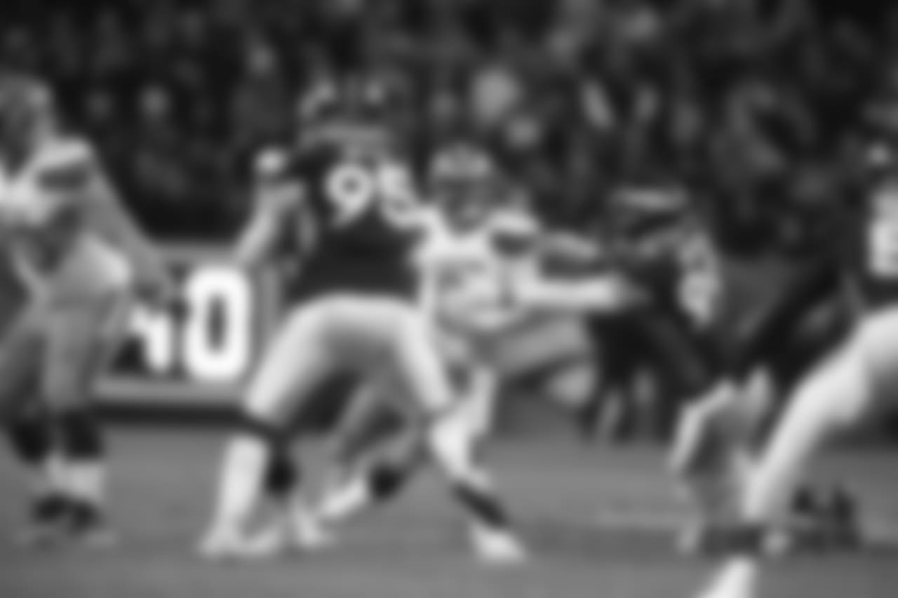 Second half action between the Denver Broncos and the Cleveland Browns, Saturday, December 15, 2018, in Denver. (Photo: © Eric Lars Bakke)