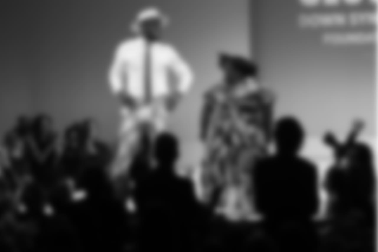 Von Miller at the Global Down Syndrome Foundation's Be Beautiful Be Yourself Fashion Show at the Sheraton Denver Downtown on October 20, 2018.
