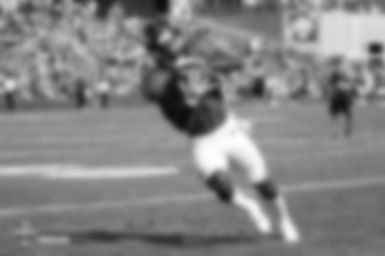 Wide receiver Isaiah McKenzie (16) during the ninth day of training camp on August 7, 2018, at UCHealth Training Center.