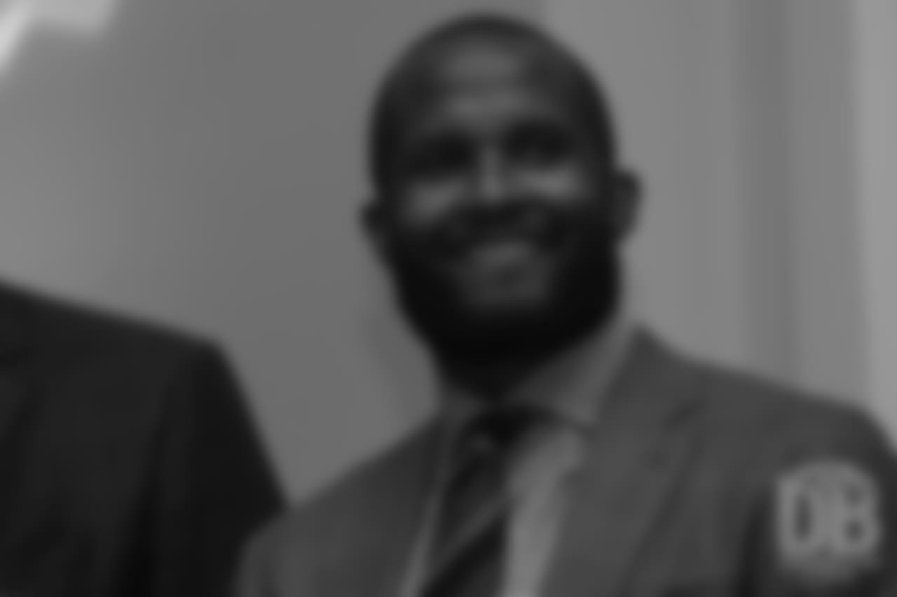 Champ Bailey at the Pro Football Hall of Fame's Celebration of Excellence Reception in Atlanta on January 31, 2019.
