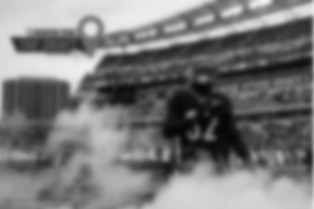 Hill battled an ankle injury last year, but even before going on injured reserve, he was being deemphasized in favor of 2017 draft pick Joe Mixon. Hill's per-carry numbers have declined since his explosive rookie season, and while he remains an explosive back capable of taking any carry the distance, the pounding he has taken as a result of the Bengals' declining fortunes along their offensive line has exacted a toll. (Gary Landers/AP Images)