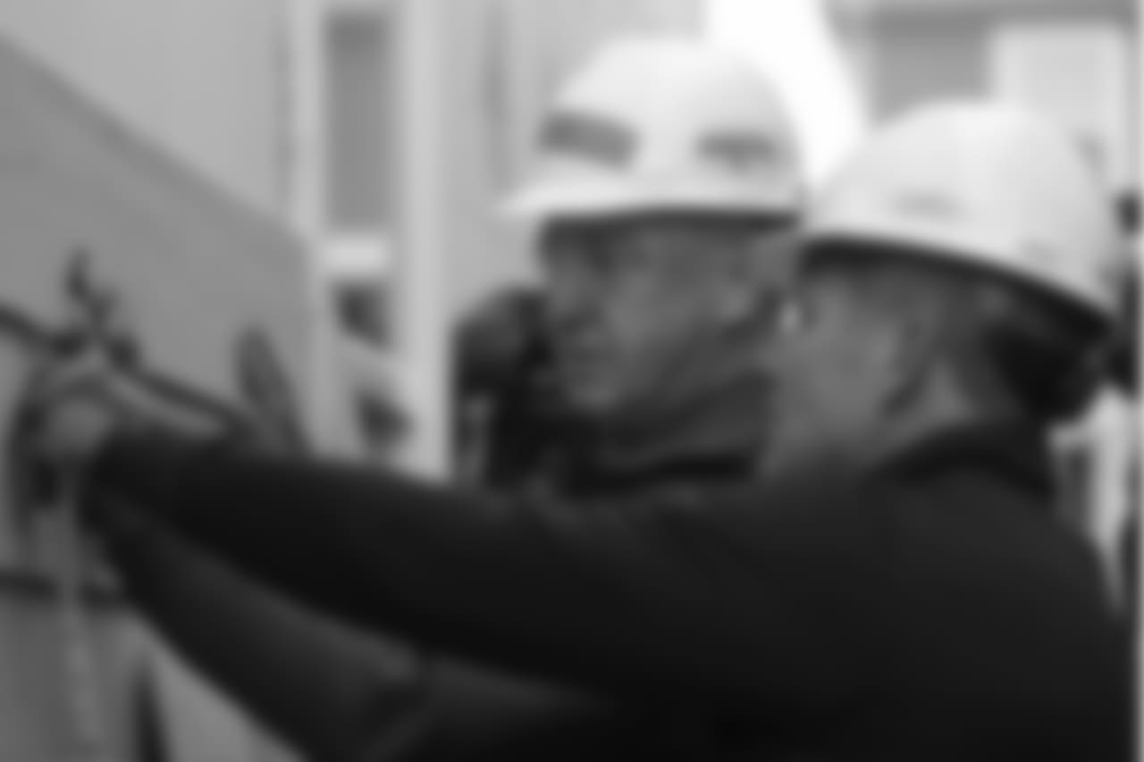 President and CEO Joe Ellis at the fifth annual Habitat for Humanity of Metro Denver CEO Build at Habitat's Sheridan Square Community. The Build included participation from more than CEOs representing Denver-area industries including IT, oil & gas and banking.