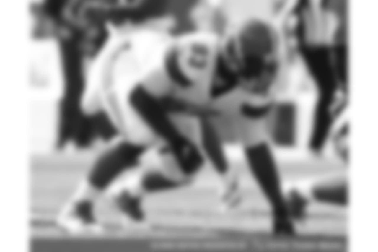 Cleveland Browns defensive tackle Trevon Coley (93) plays against the Pittsburgh Steelers during the second half of an NFL football game, Sunday, Sept. 10, 2017, in Cleveland. (AP Photo/Ron Schwane)