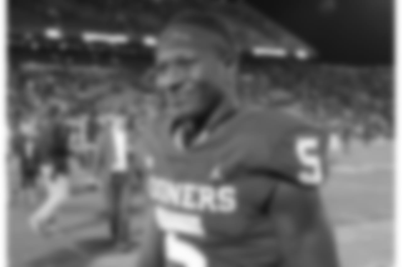 WR Marquise Brown (AP Photo/Alonzo Adams)