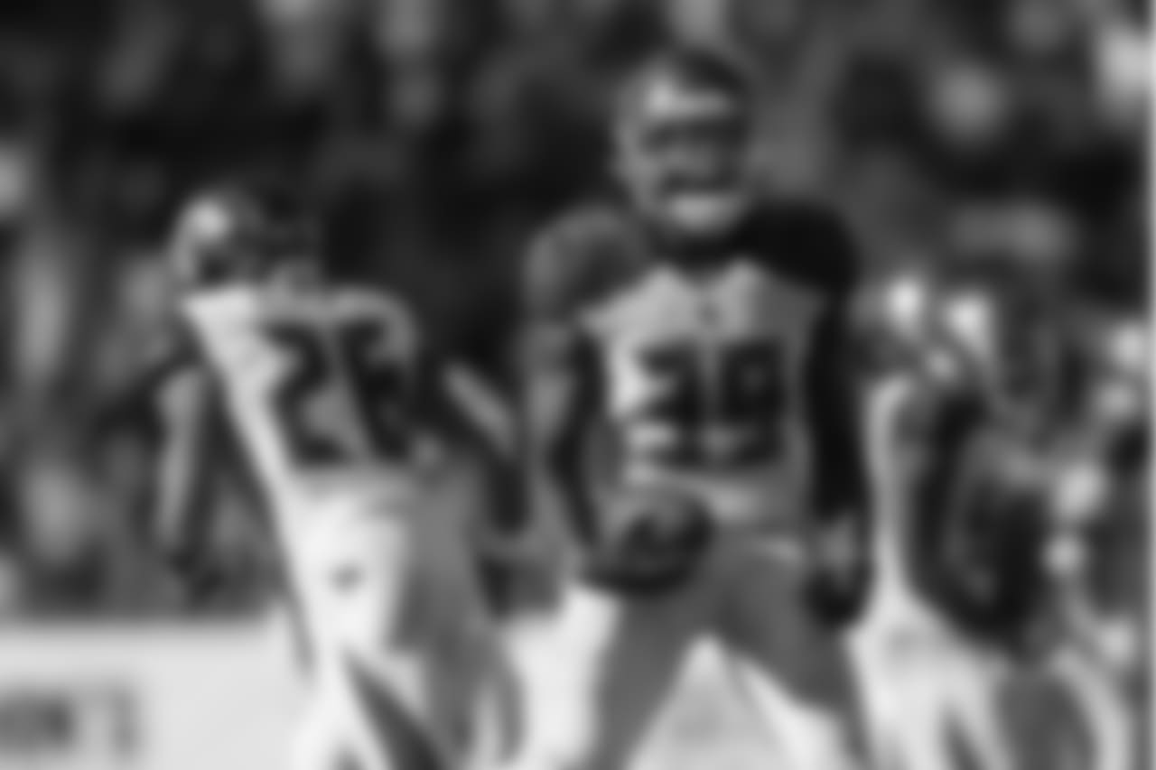 S Andrew Adams, No. 26 and S Isaiah Johnson, No. 39
