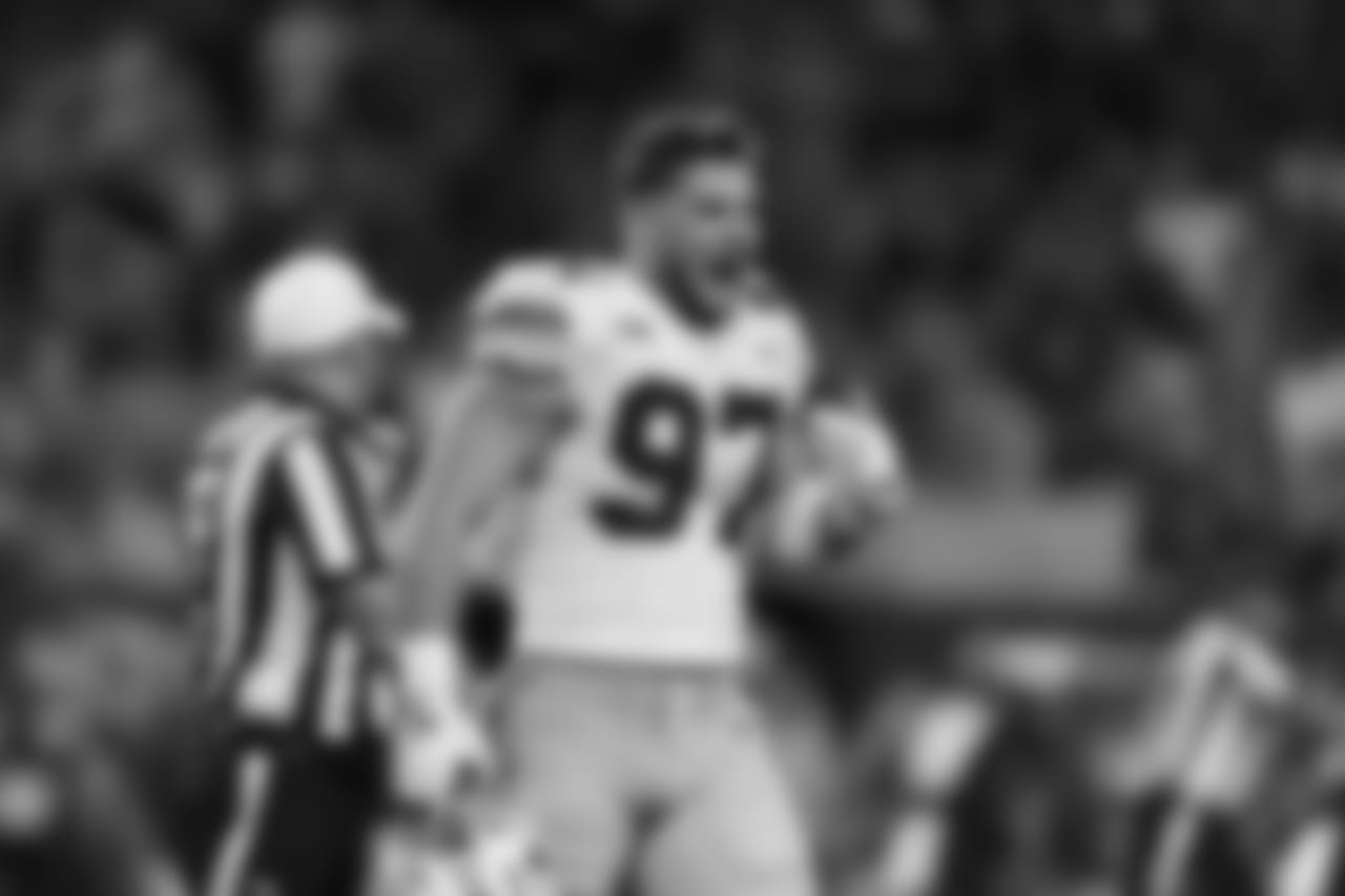 Edge Nick Bosa (AP Photo/Ryan Kang)