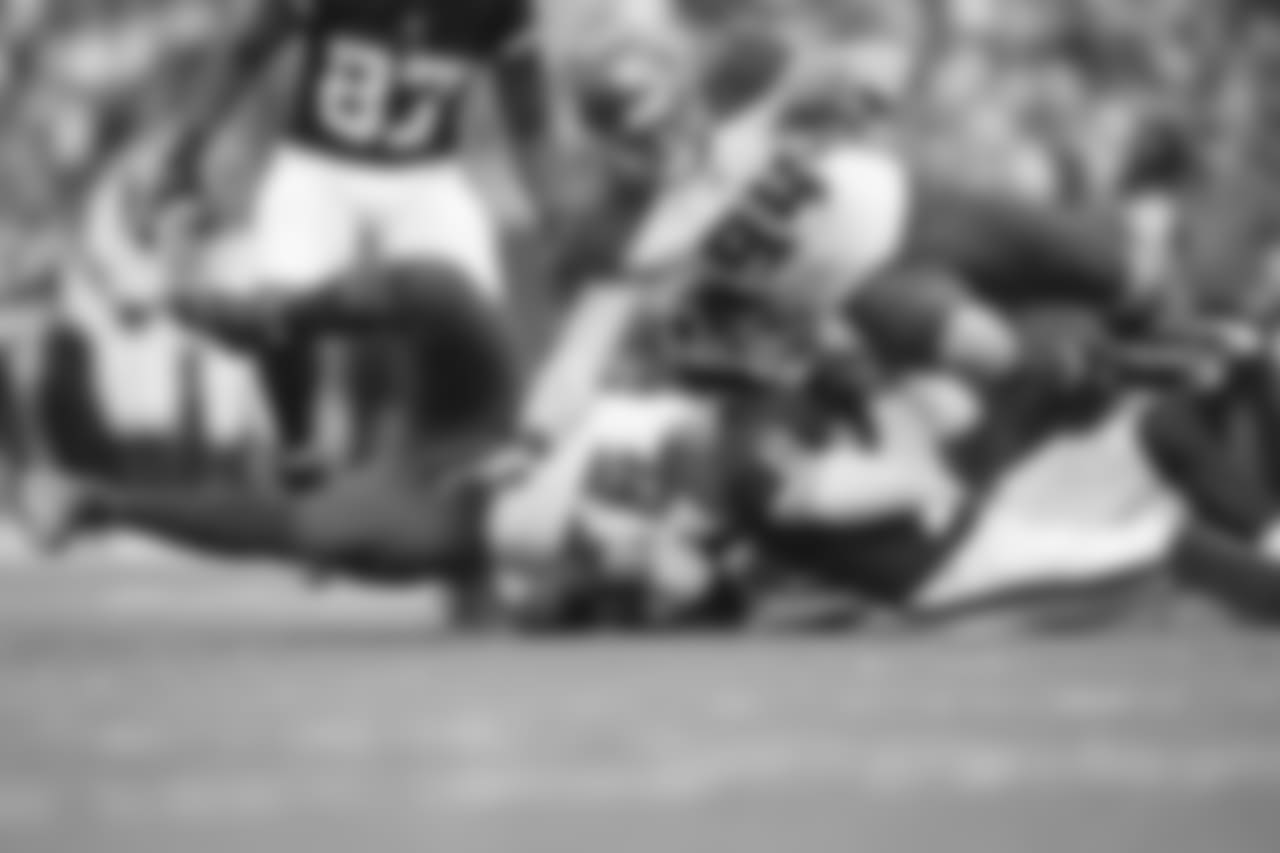 DT Gerald McCoy, No. 93 and DE Carl Nassib, No. 94
