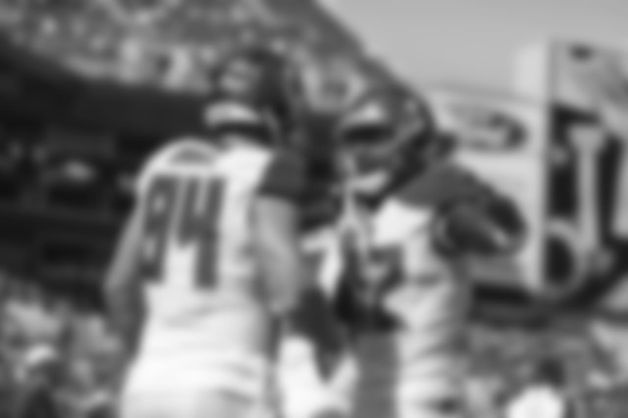 TE Cameron Brate, No. 84 and WR Chris Godwin, No. 12