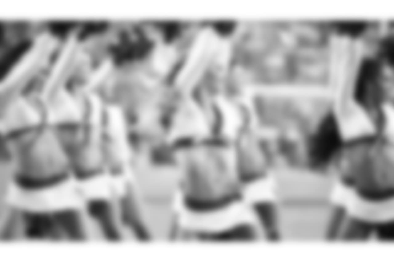Images of the Cardinals cheerleaders during the Week 14 matchup against Detroit