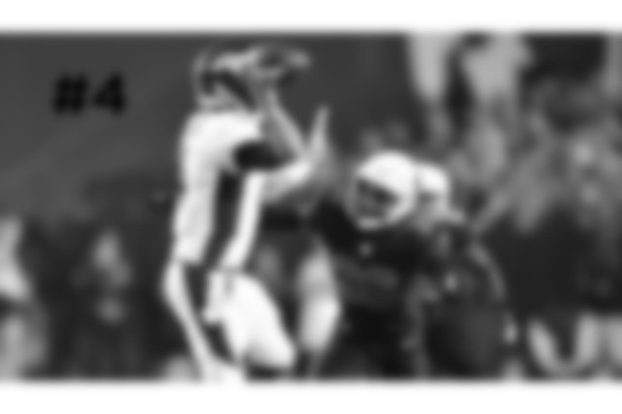 4\. S Budda Baker pressures Broncos QB Case Keenum