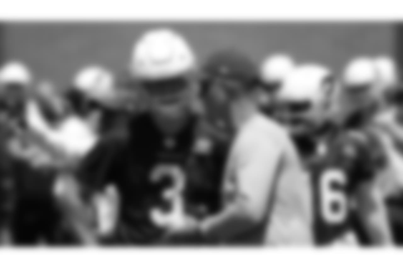 QB Josh Rosen and OC Mike McCoy