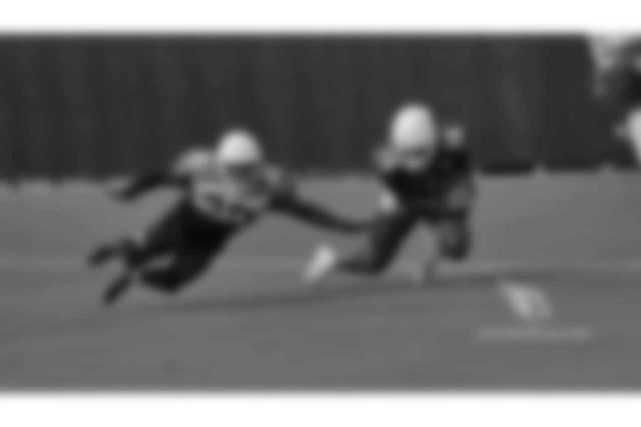WR Trent Sherfield with a touchdown in the two-minute drill.