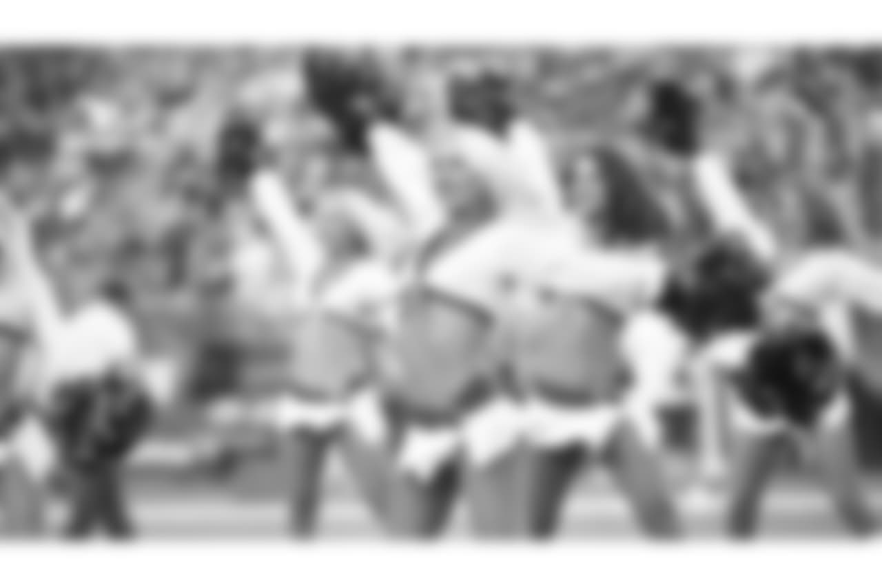 Images of the Cardinals cheerleaders during the Week 14 matchup against Detroit