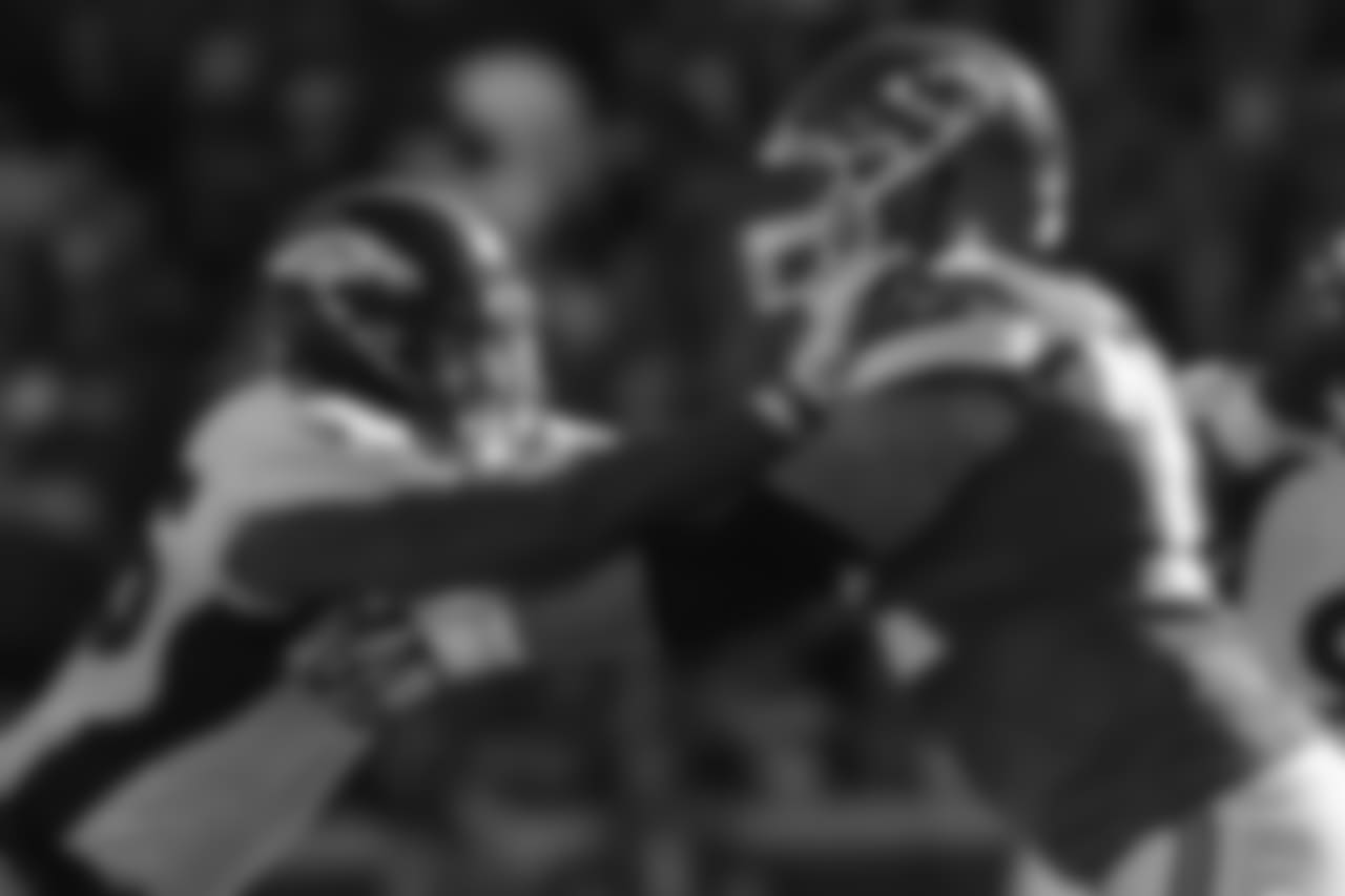 Offensive tackle Eric Fisher