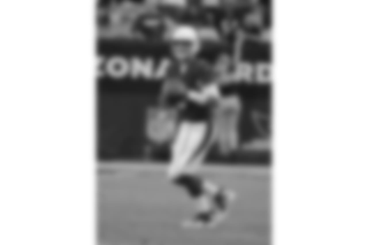 Arizona Cardinals quarterback Josh Rosen (3) in the first half during an NFL football game against the Chicago Bears, Sunday, Sept. 23, 2018, in Glendale, Ariz.