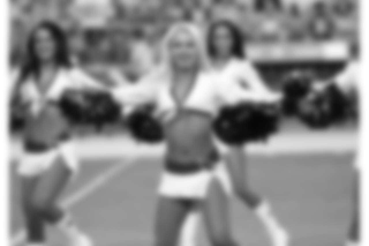The Arizona Cardinals cheerleaders perform prior to an NFL football game against the Detroit Lions, Sunday, Dec. 9, 2018, in Glendale, Ariz.