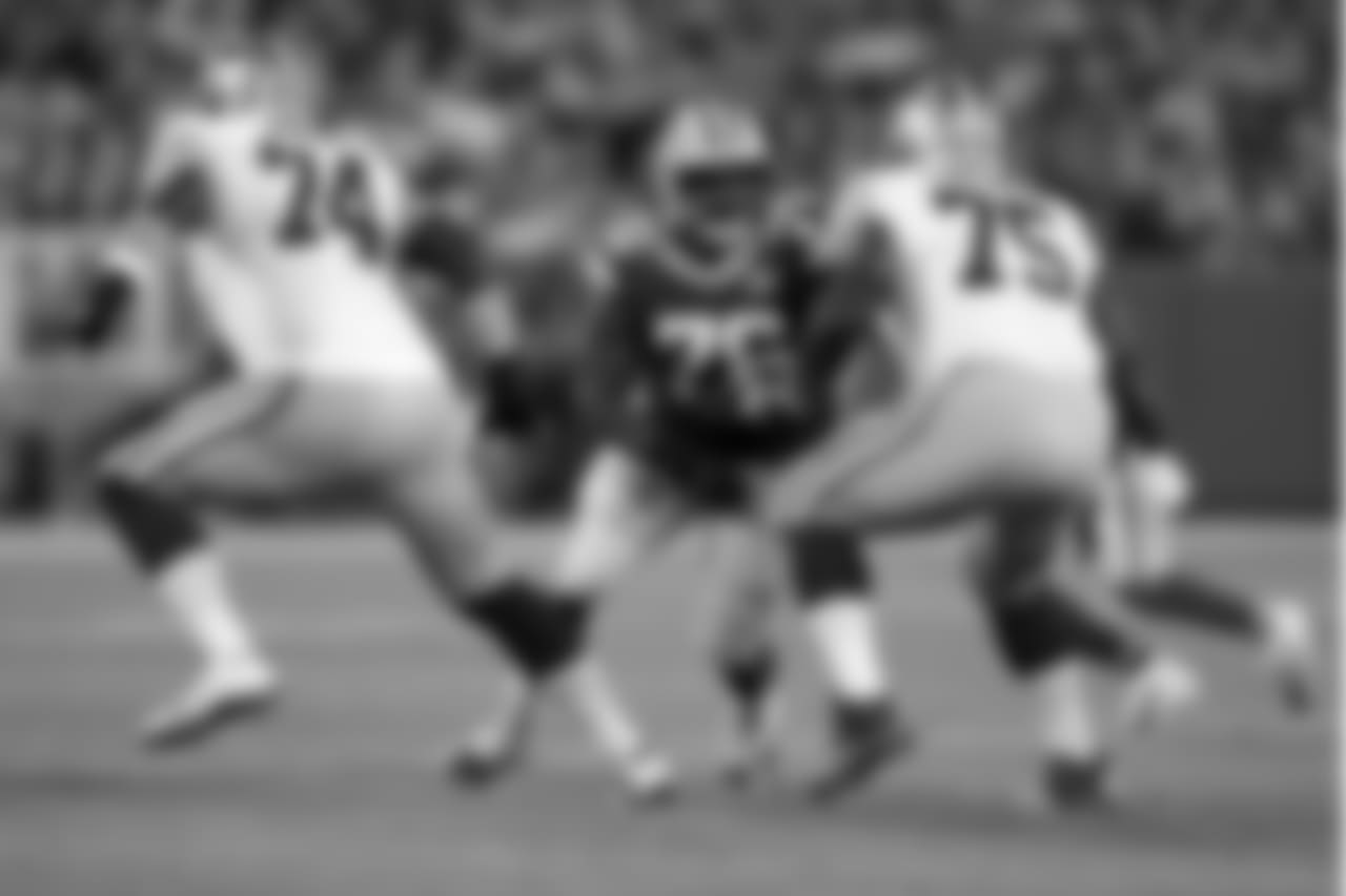 Packers defensive tackle Mike Daniels