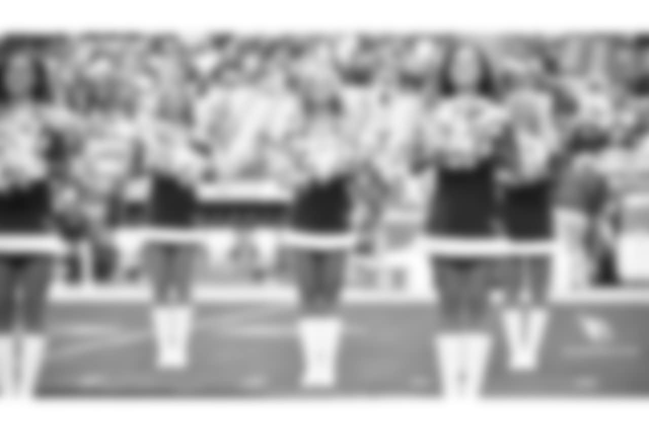 Images of the Cardinals cheerleaders during the Week 16 matchup at State Farm Stadium