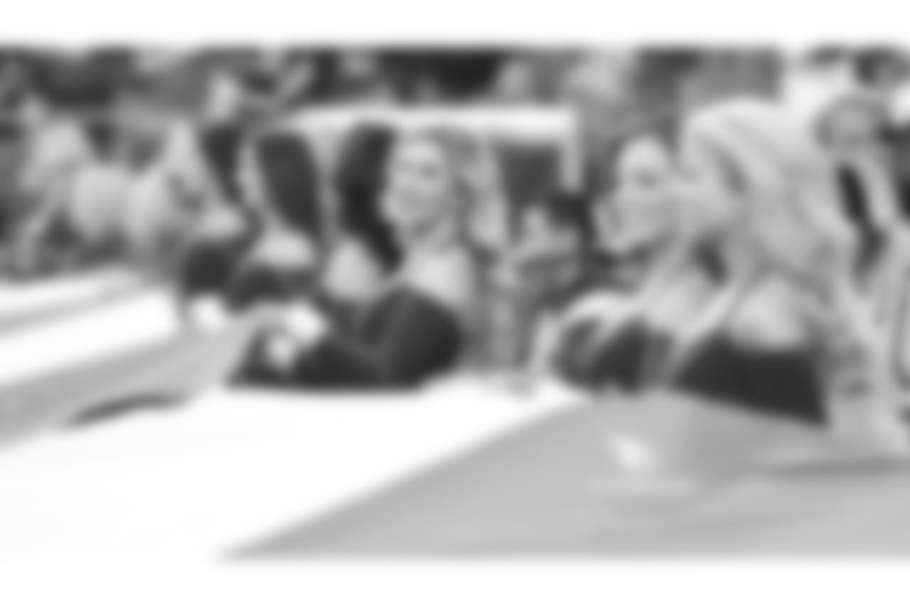 Images of the Cardinals cheerleaders during the Week 16 matchup at State Farm Stadium