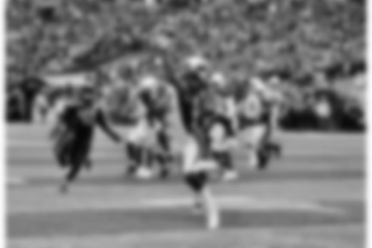 Larry Fitzgerald with a one-handed touchdown catch