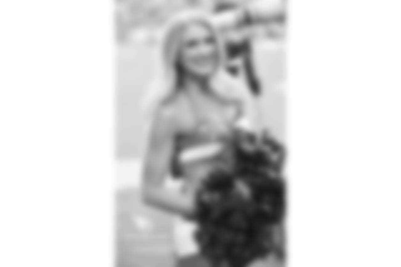 Images of the Cardinals cheerleaders during Sunday's matchup with the Raiders