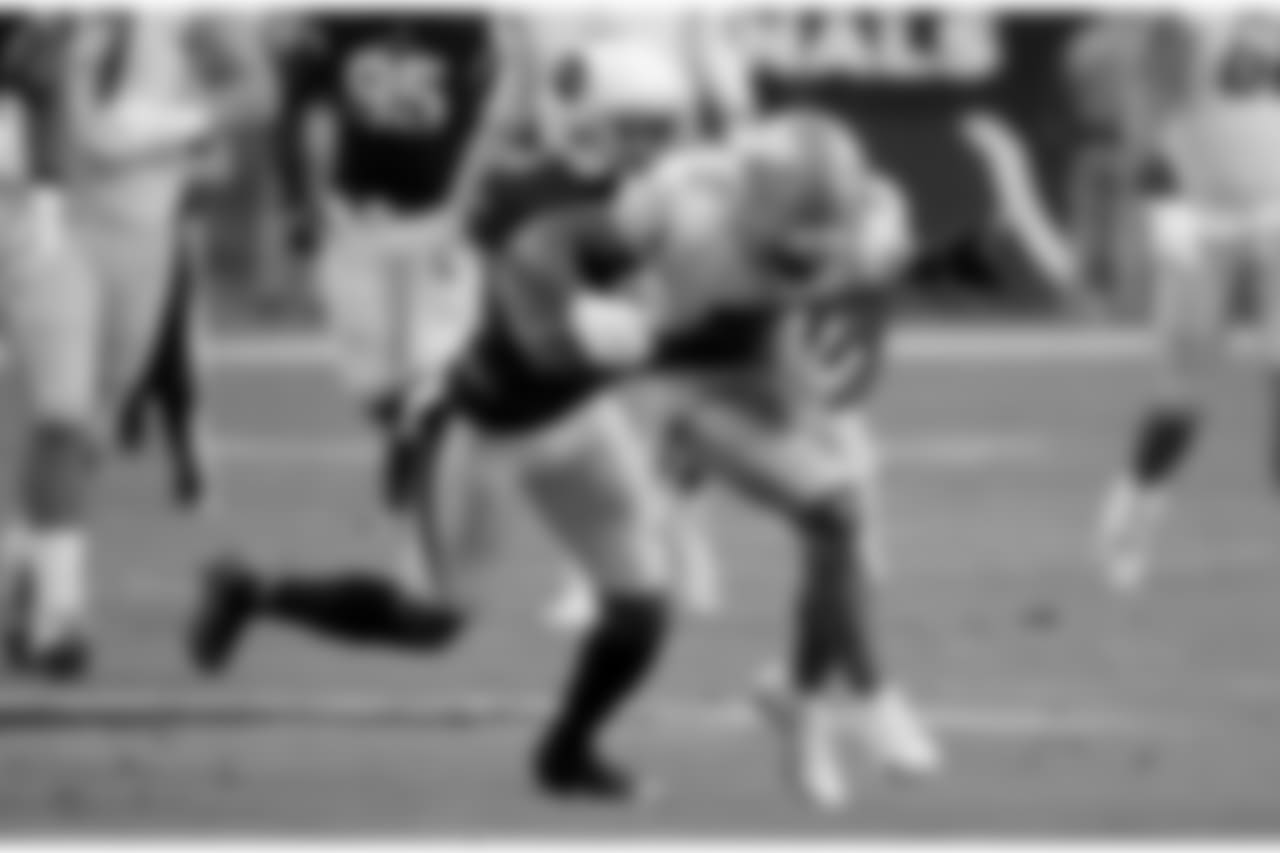 Detroit Lions wide receiver Bruce Ellington (12) is hit by Arizona Cardinals free safety Antoine Bethea (41) during the first half of NFL football game, Sunday, Dec. 9, 2018, in Glendale, Ariz.
