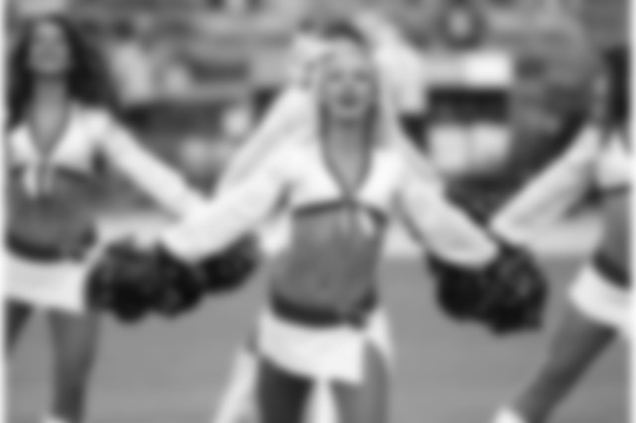 The Arizona Cardinals cheerleaders perform prior to an NFL football game against the Detroit Lions, Sunday, Dec. 9, 2018, in Glendale, Ariz.