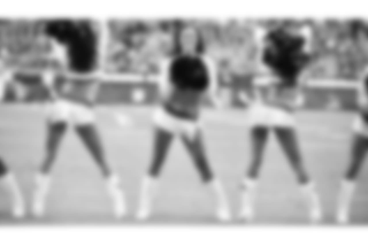 Images of the Cardinals cheerleaders during the Week 14 matchup against Detroit