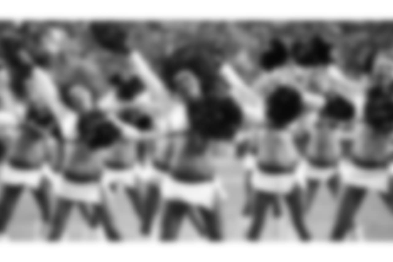 Images of the Cardinals cheerleaders during the Week 14 matchup against Detroit