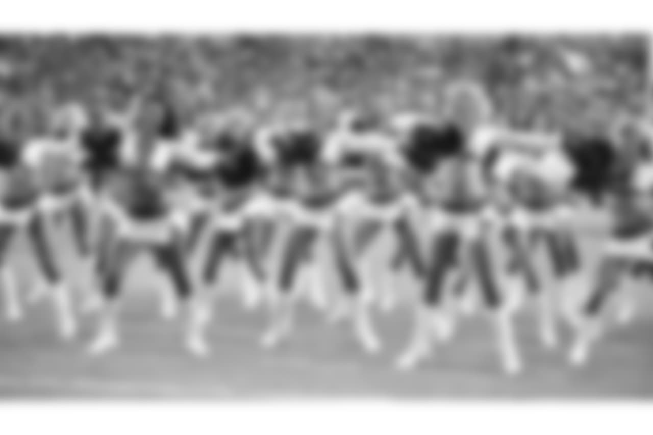 Images of the Cardinals cheerleaders during the Week 14 matchup against Detroit
