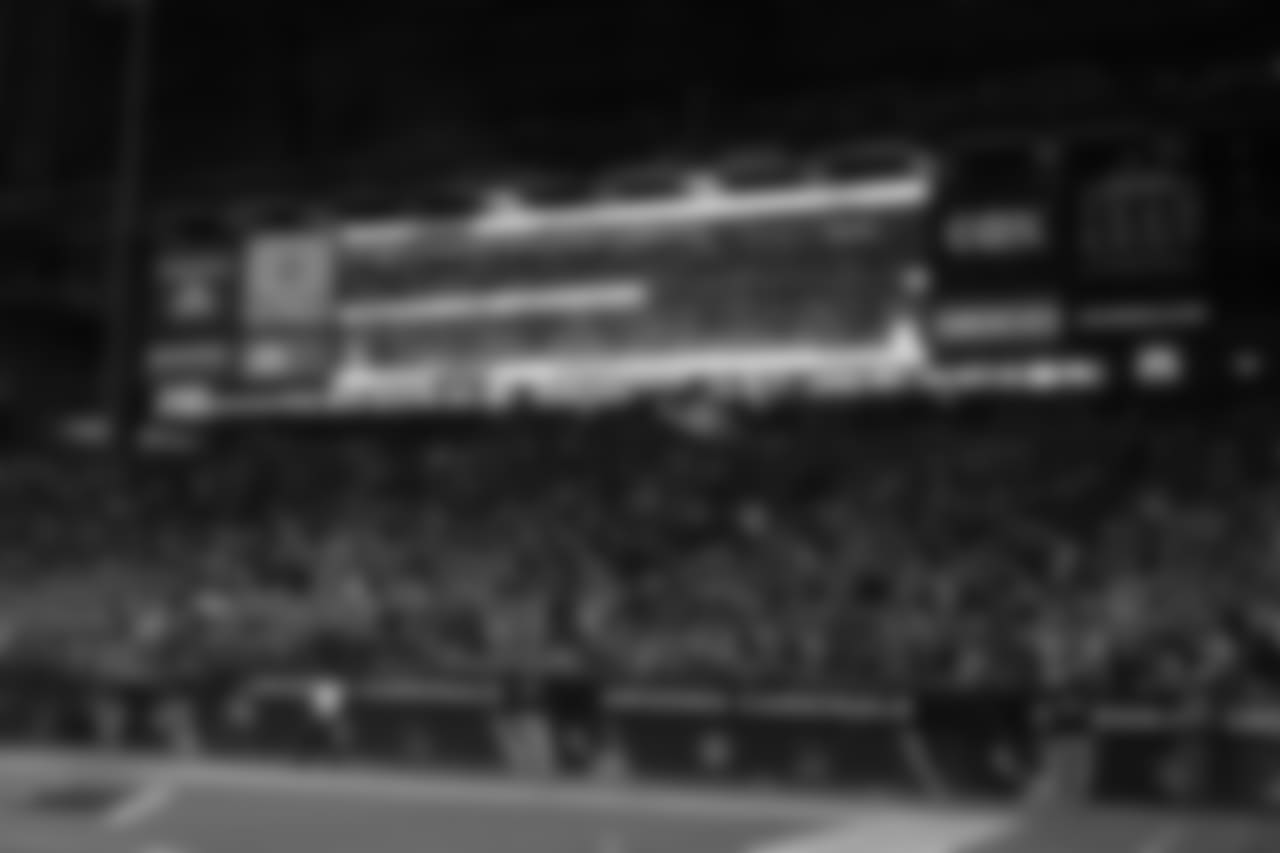 The fans light up State Farm Stadium