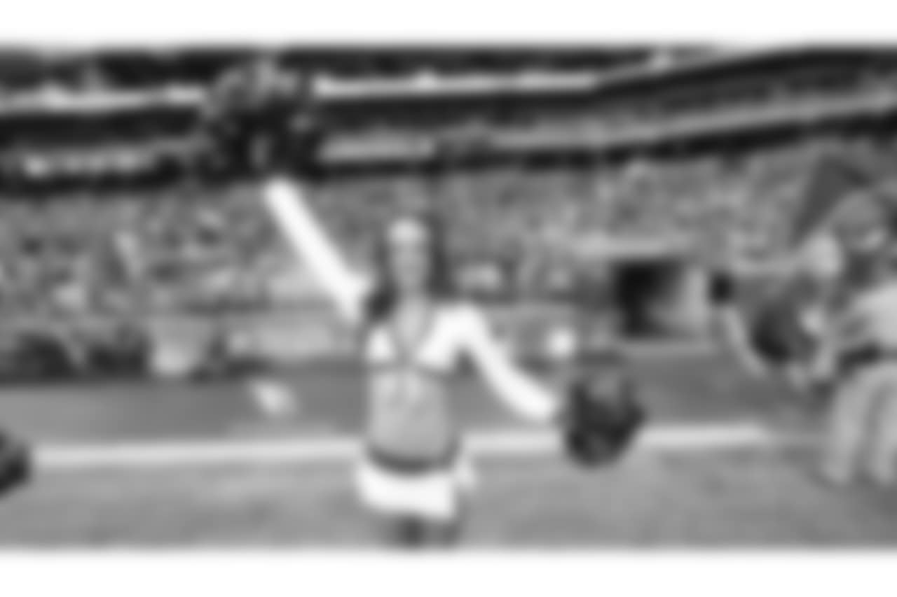 Images of the Cardinals cheerleaders during the Week 14 matchup against Detroit