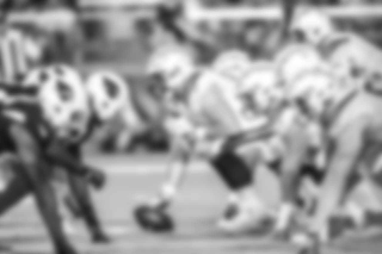Chargers face off against the Arizona Cardinals during the Bolts' first preseason game.