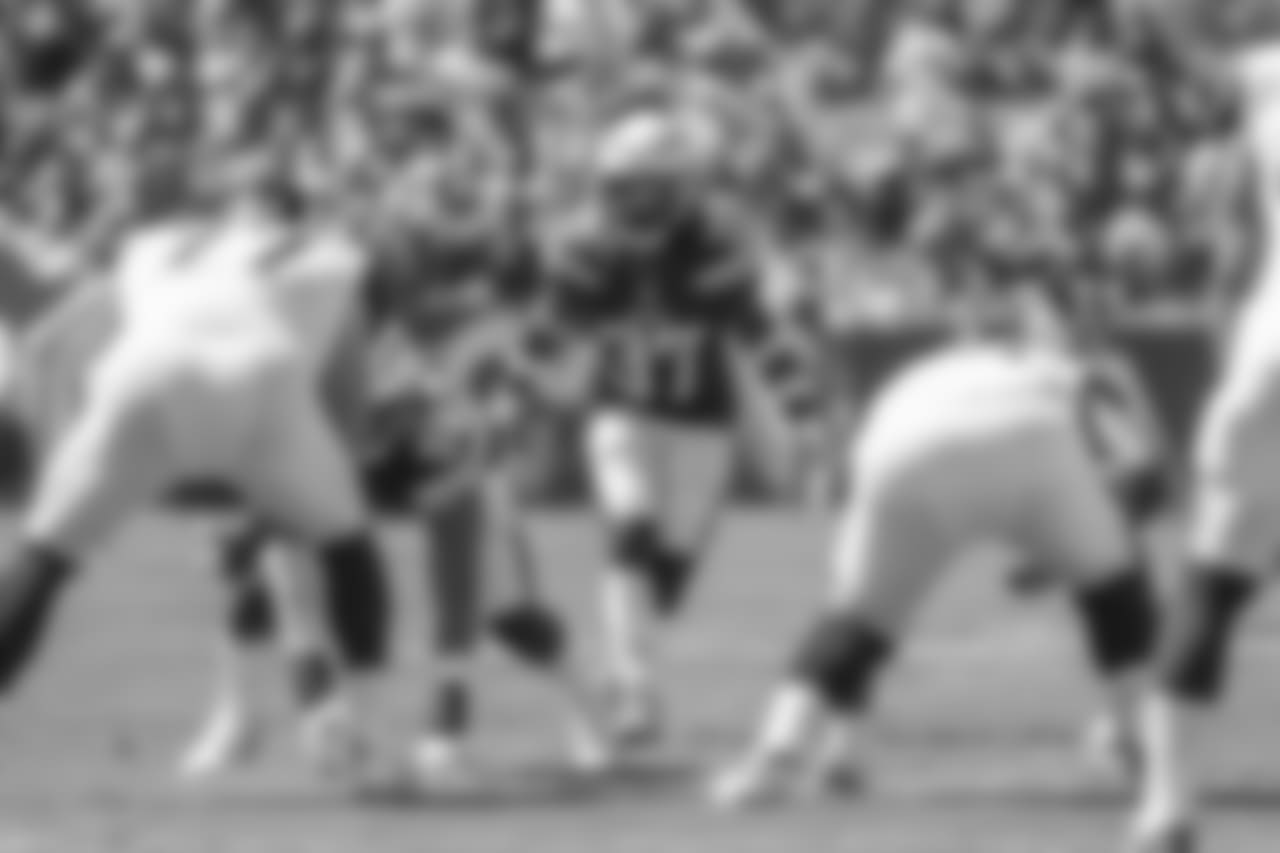 Jahleel Addae during the Bolts' matchup against the LA Rams at the LA Memorial Coliseum.