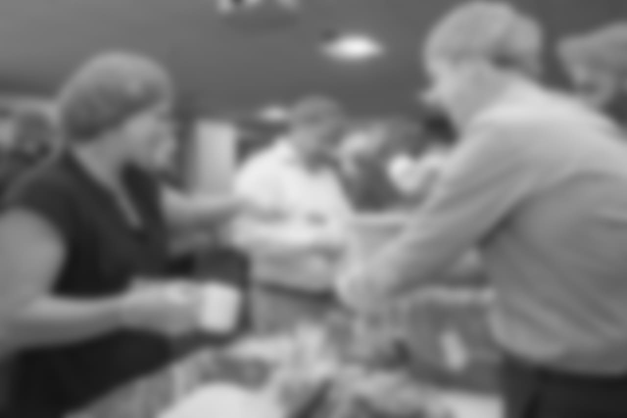 Los Angeles Chargers Community Relations Rise Against Hunger Staff Event at Hoag Performance Center on Tuesday, October 16, 2018.