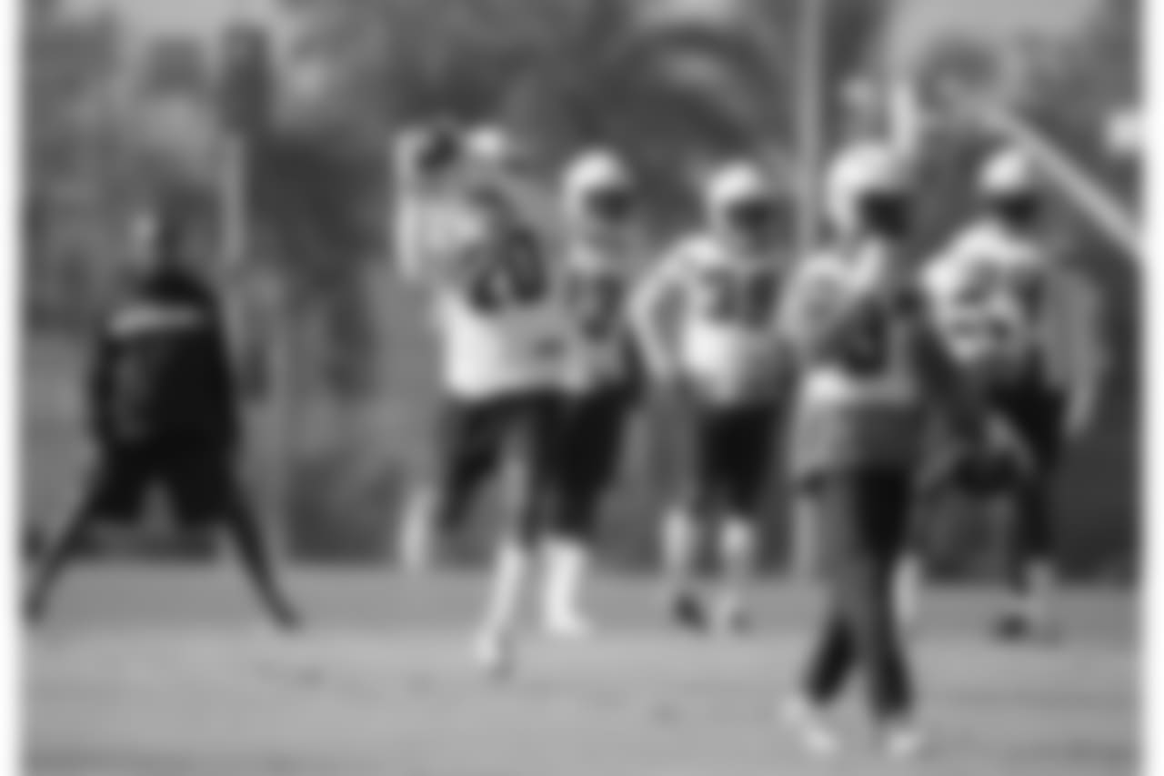 Los Angeles Chargers practice on Wednesday, Dec. 19, 2018 in Costa Mesa, CA.