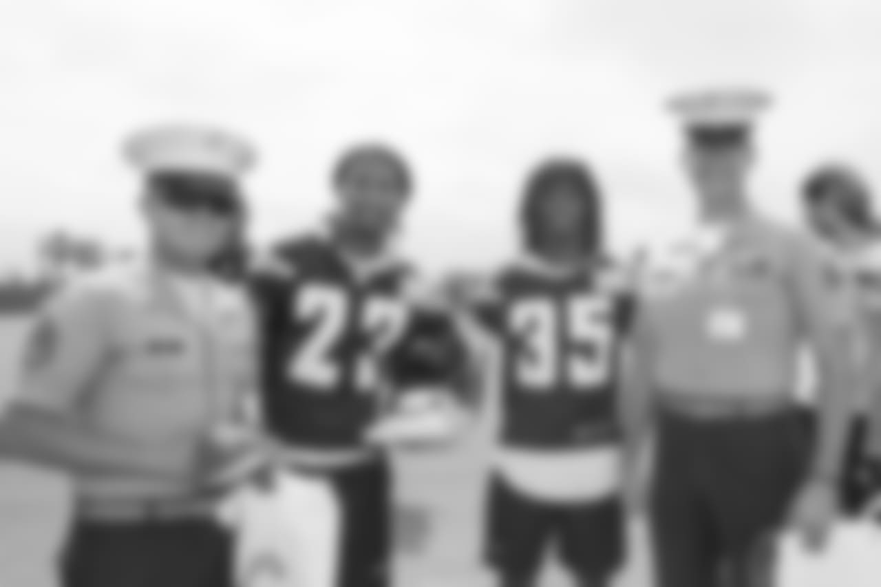 Los Angeles Chargers Community Relations Boots and Bolts at Hoag Performance Center on Friday September 28, 2018.