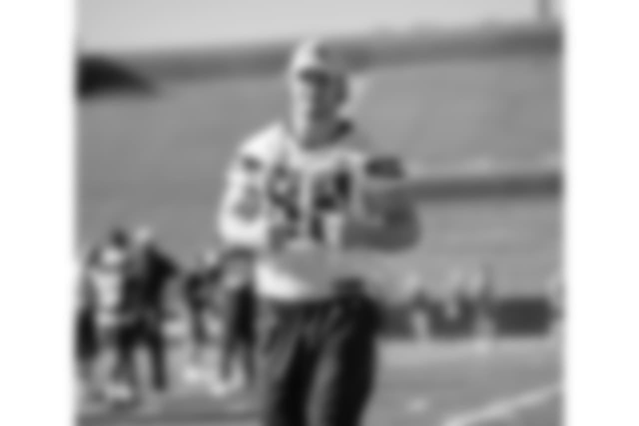 Los Angeles Chargers practice at Orange Coast College on Wednesday, Dec. 7, 2018 in Costa Mesa, CA.
