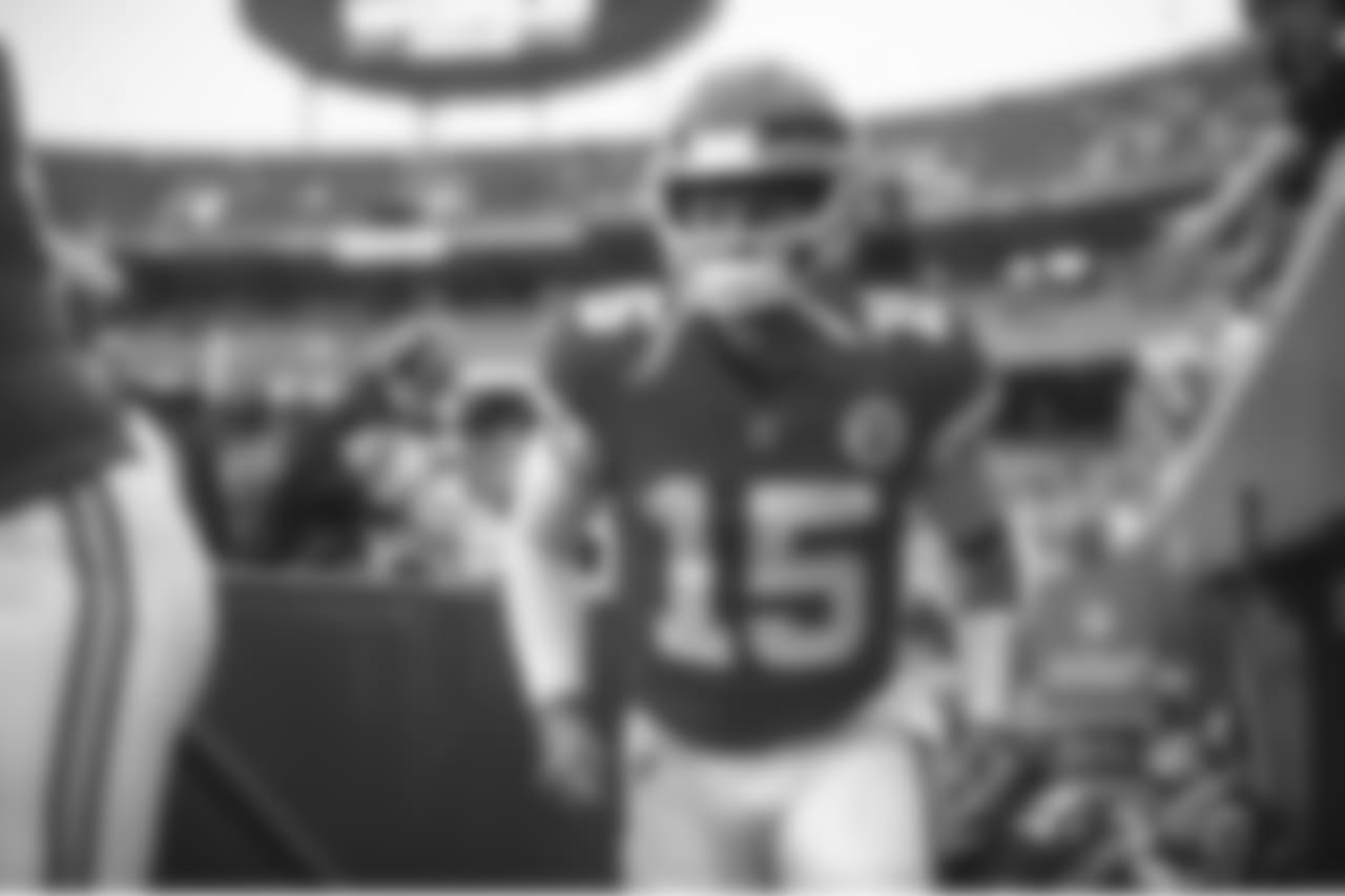 Kansas City Chiefs vs Jacksonville Jaguars at Arrowhead Stadium on October 7, 2018.