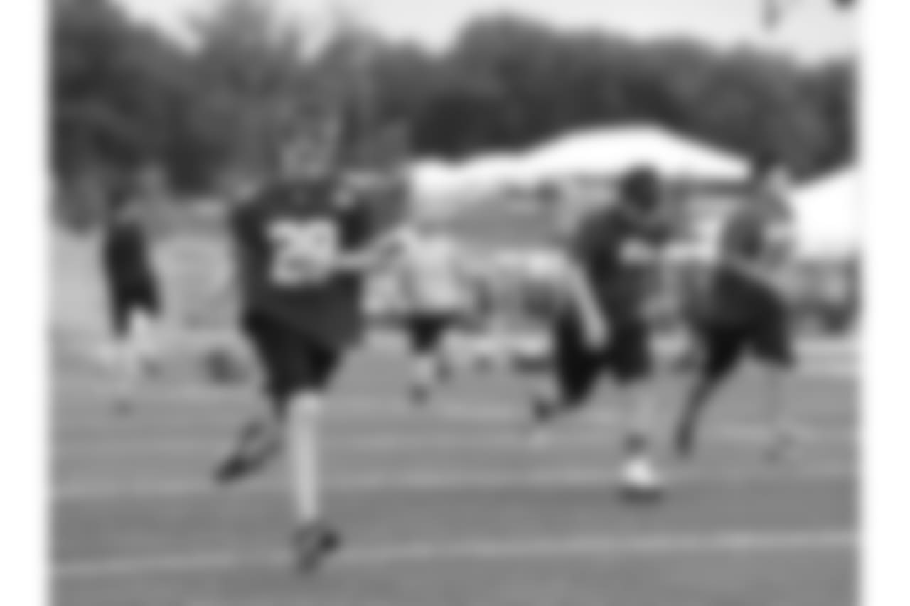 The Gatorade Junior Training Camp was held at the Spratt Memorial Stadium Complex on the campus of Missouri Western State University during the Chiefs Training Camp practice on Saturday July 28, 2018.