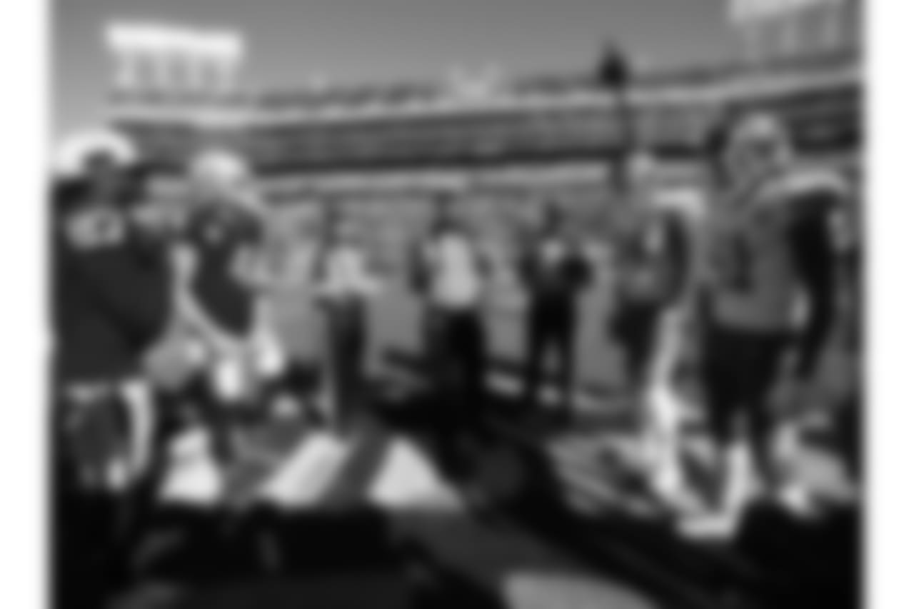 Kansas City Chiefs at Oakland Raiders at Oakland Alameda Coliseum on December 2, 2018.