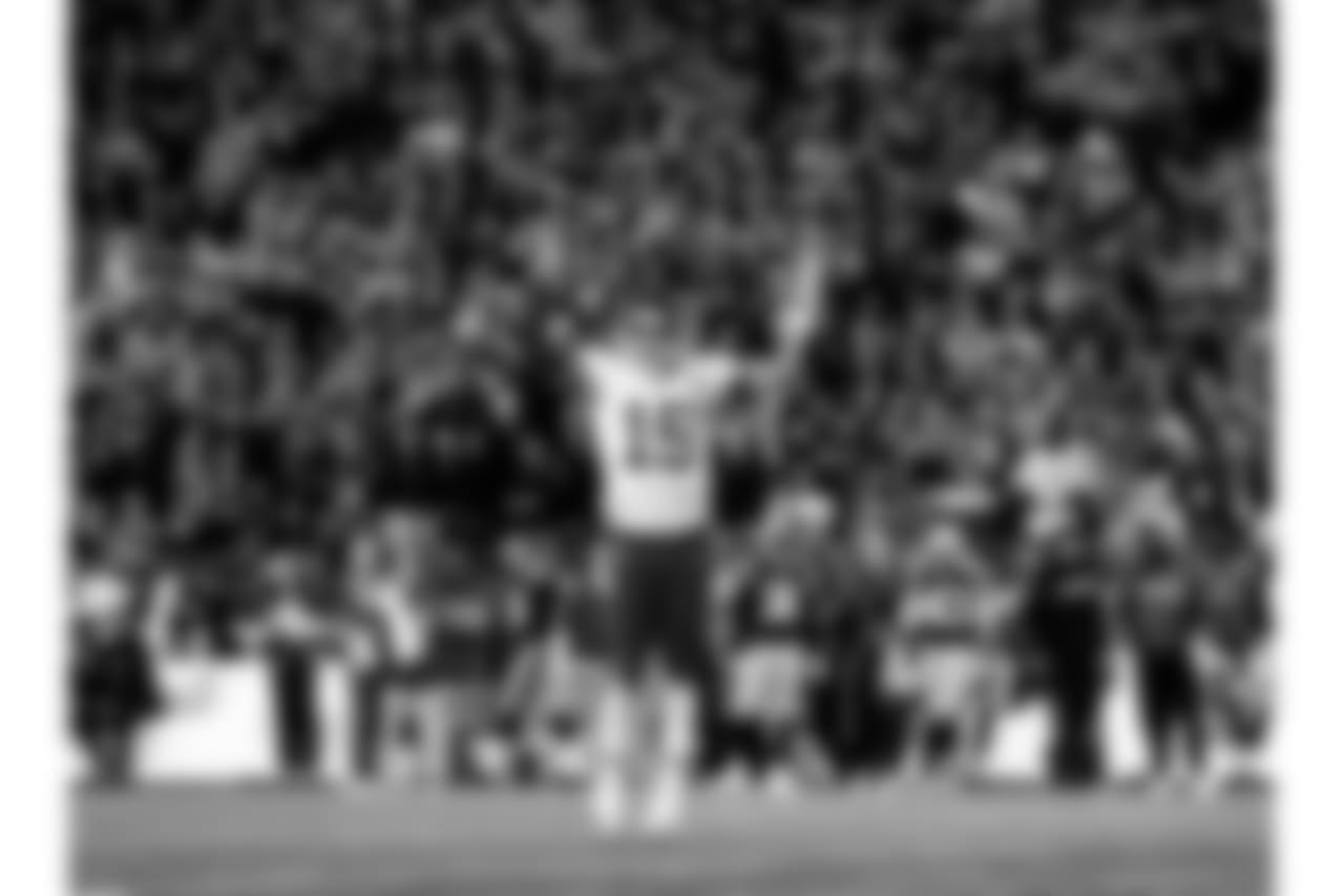 Kansas City Chiefs at New England Patriots at Gillette Stadium on October 14, 2018