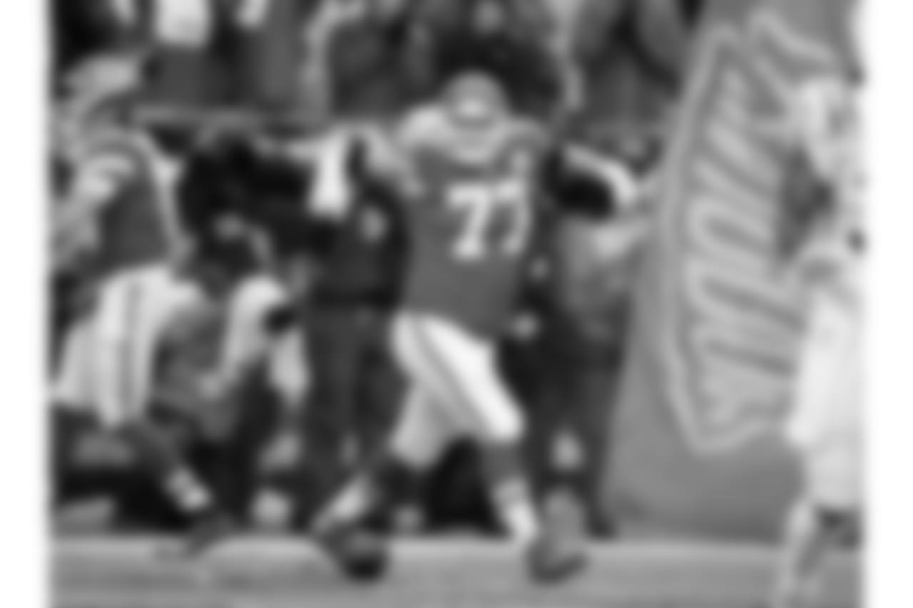 Kansas City Chiefs vs Indianapolis Colts at Arrowhead Stadium on January 12, 2019.