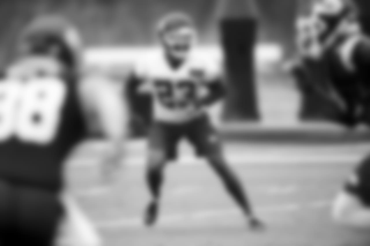 Kansas City Chiefs cornerback Kendall Fuller (23) during practice on 10/4/18