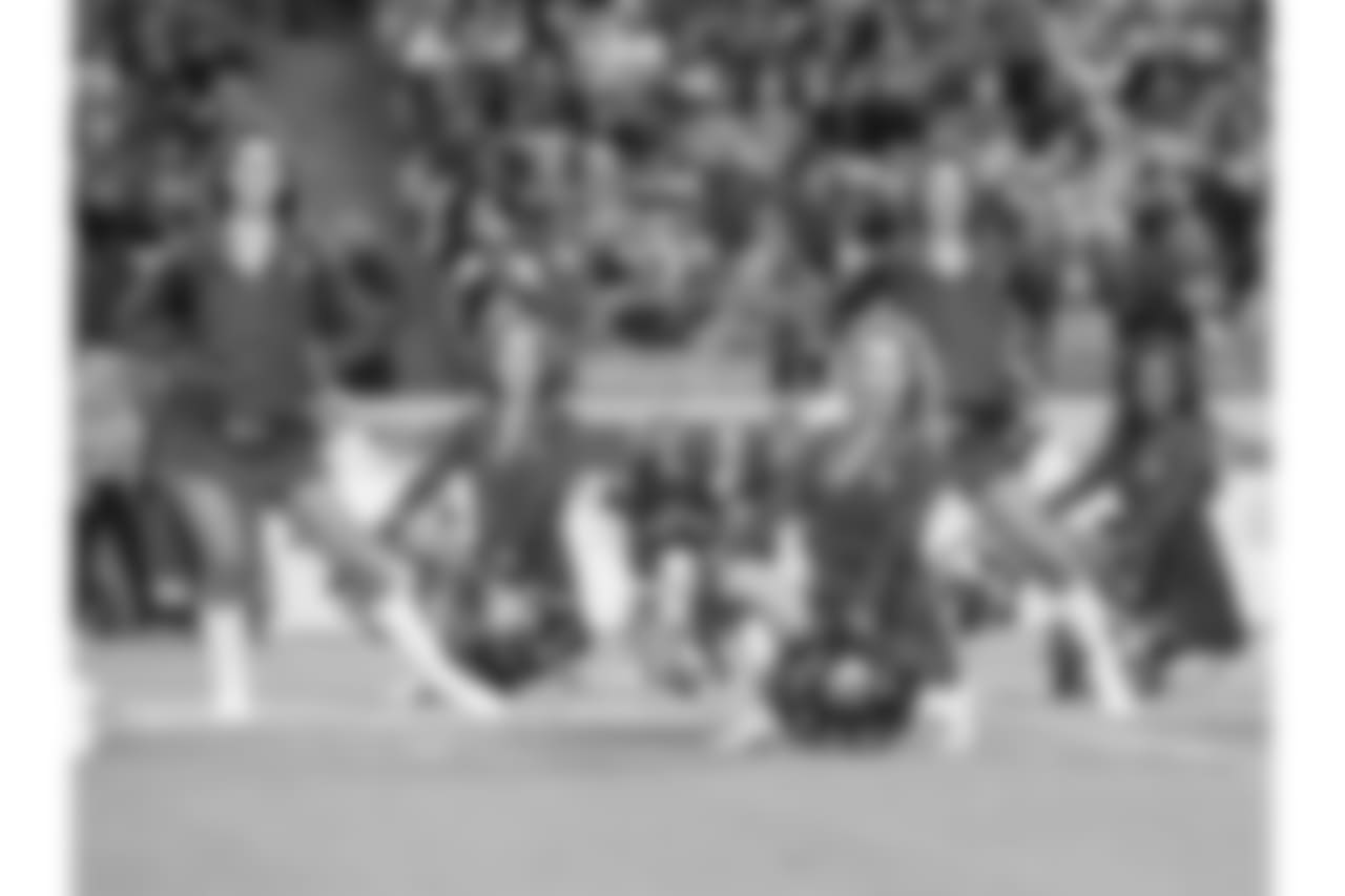 A look at the Kansas City Chiefs Cheerleaders during the Chiefs vs Bengals game
