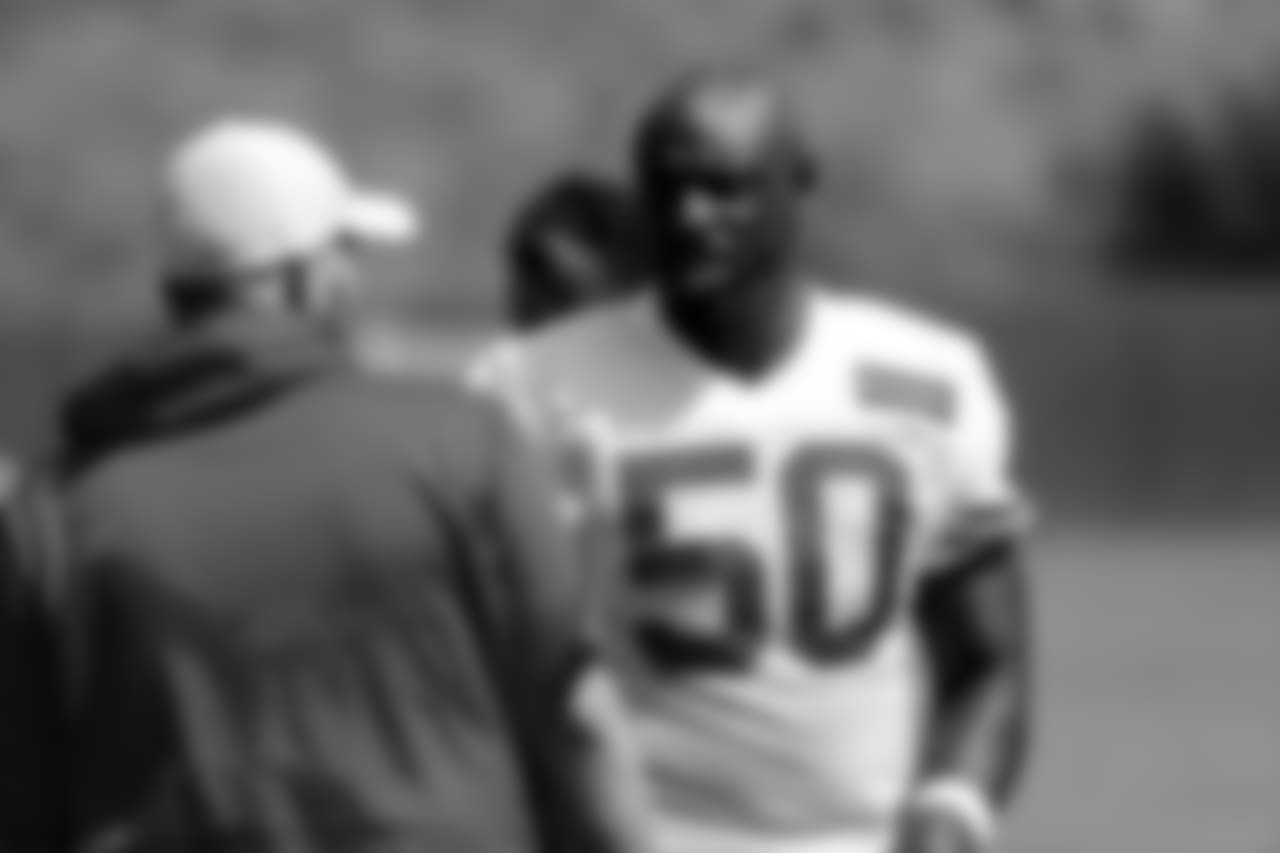 Kansas City Chiefs linebacker Justin Houston (50) during practice on 8/27/18
