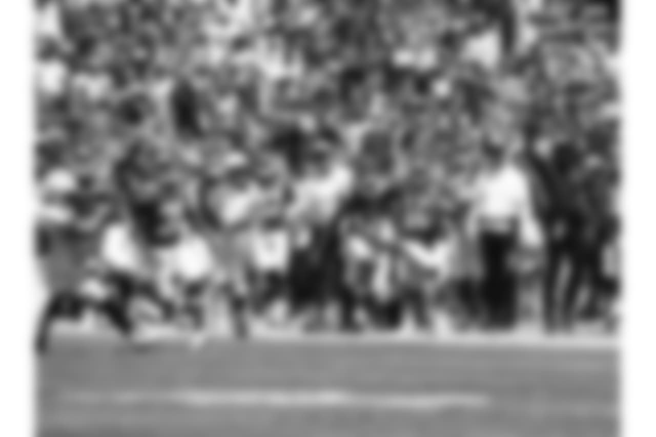 Kansas City Chiefs wide receiver Tyreek Hill (10) runs back punt 91 yards on his first touch of the season