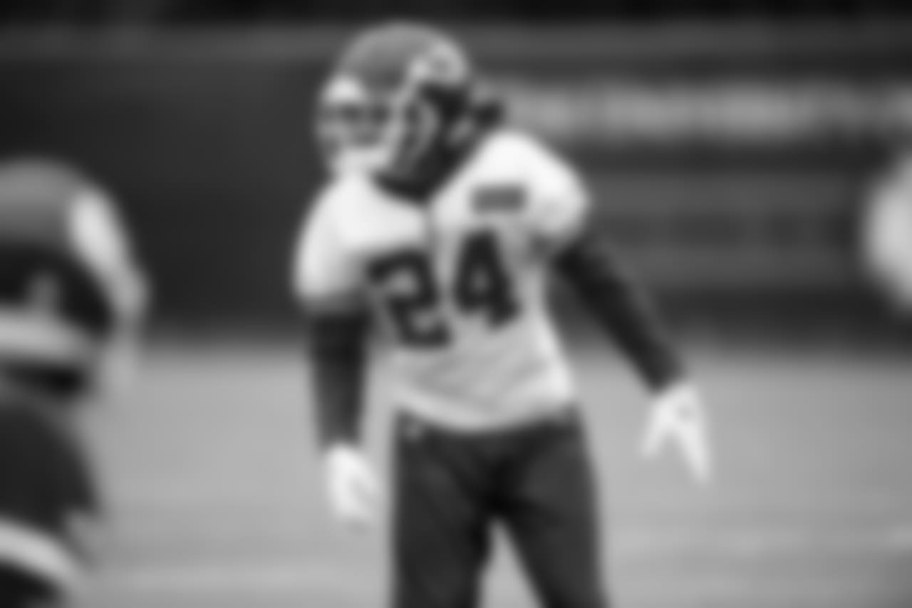 Kansas City Chiefs defensive back Jordan Lucas (24) during practice on 10/4/18