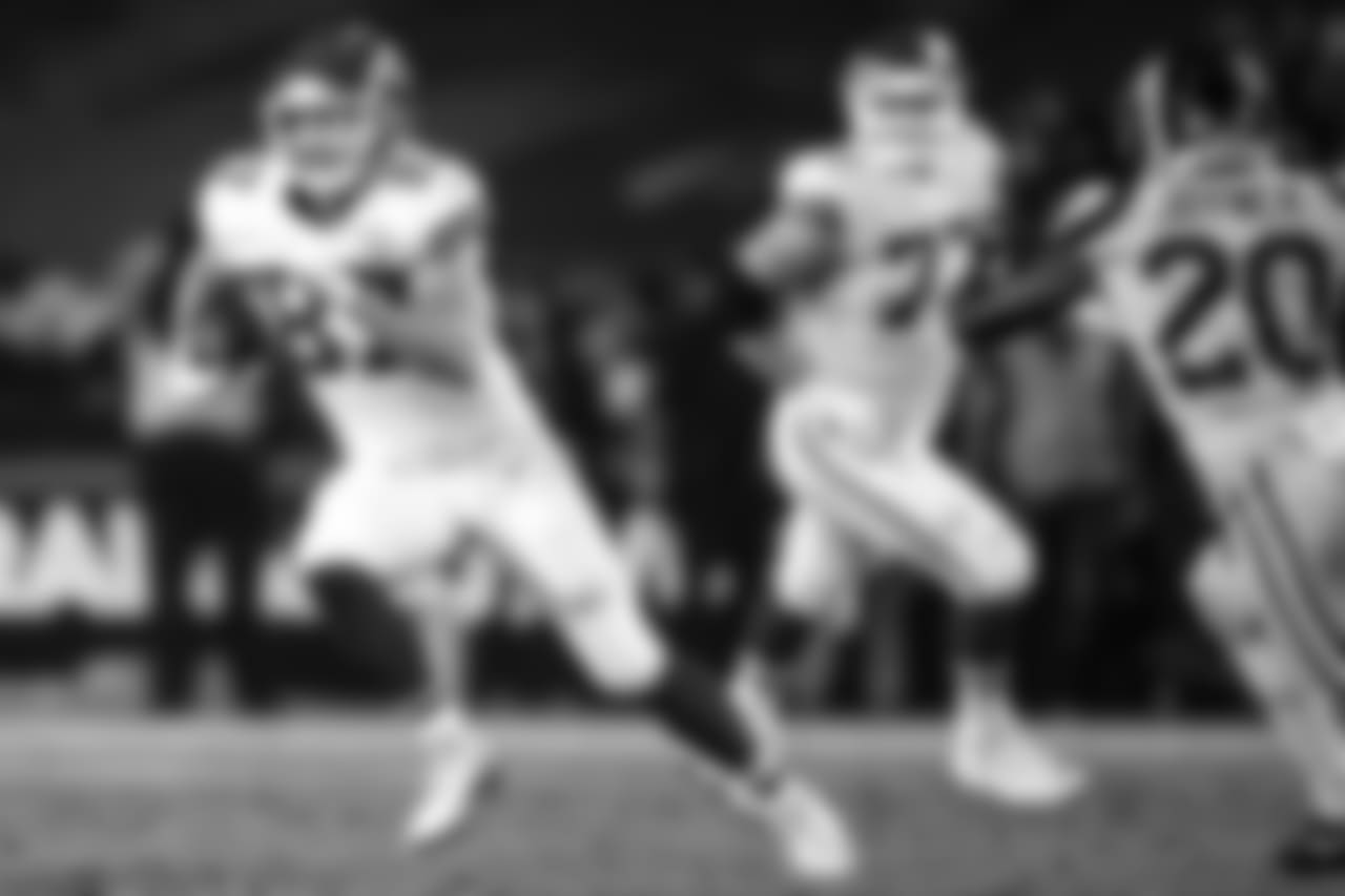 Kansas City Chiefs at Los Angeles Rams at Los Angeles Memorial Coliseum on November 19, 2018